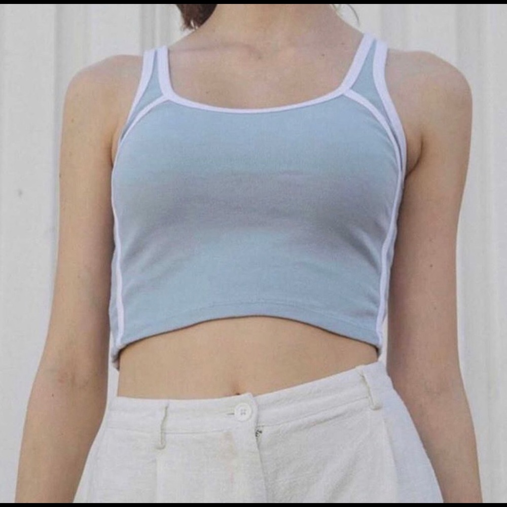 Brandy Melville Blue Lauren Tank!